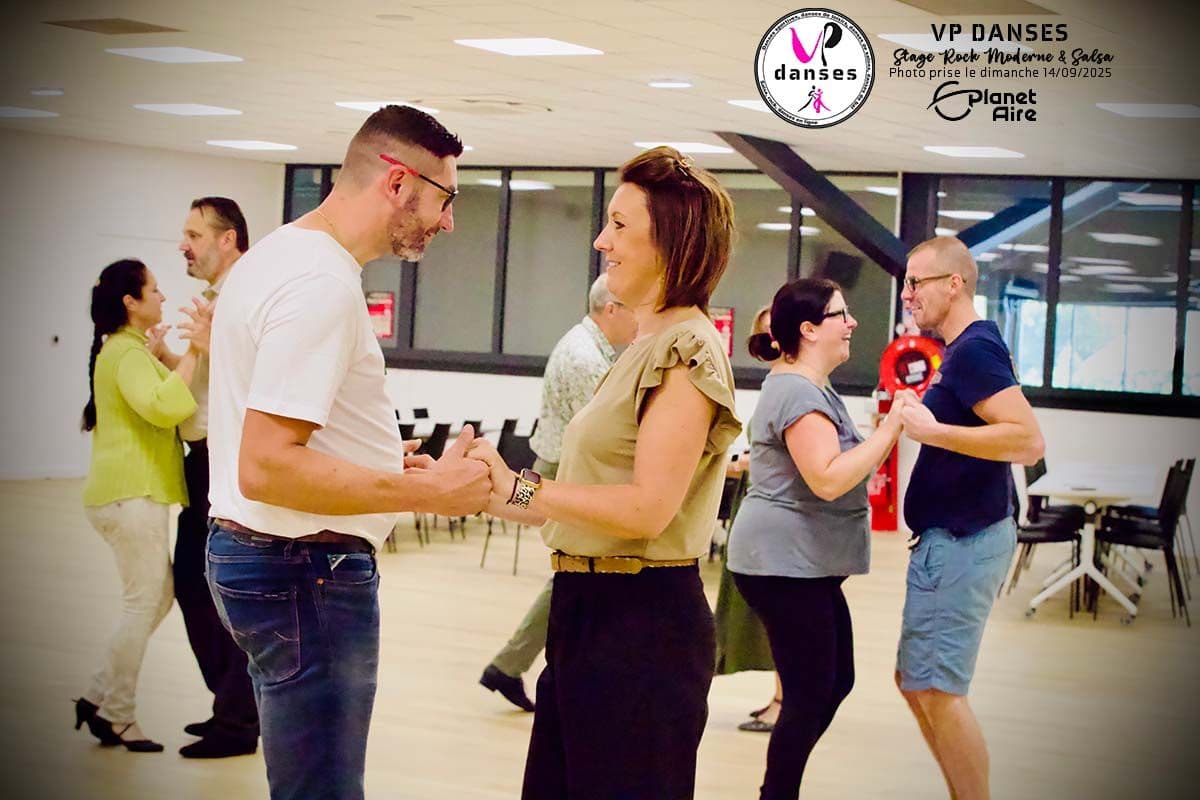 Apprendre le Rock 4 Temps débutant avec VP DANSES à Hazebrouck