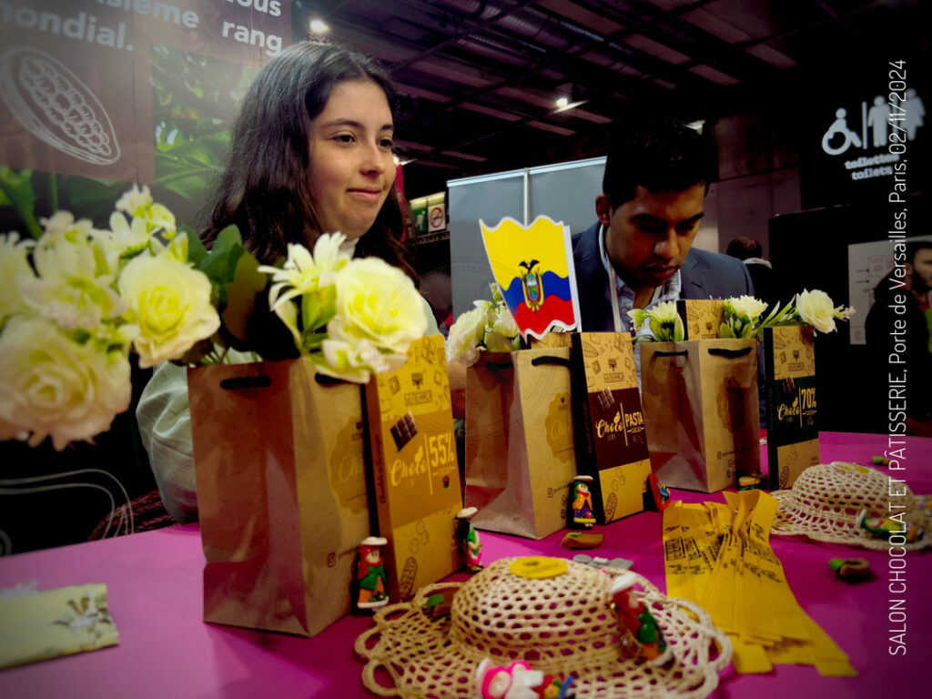 VP danses Hazebrouck au Salon Mondial du Chocolat, du cacao et de la pâtisserie, le 1er/11/2024, à Paris Expo, Porte de Versailles