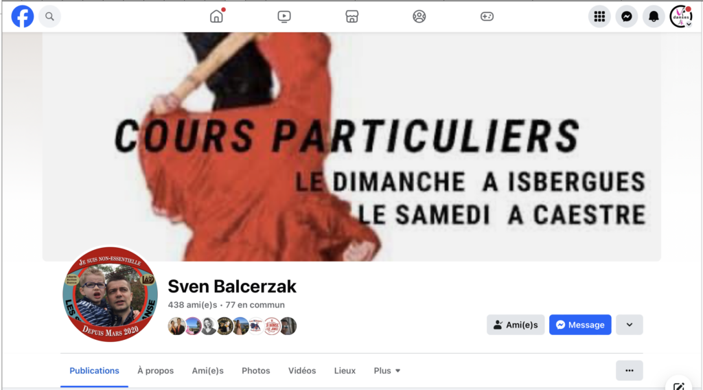 Sven BALCERZAK, cours particuliers de danses sportives et de danses de loisir