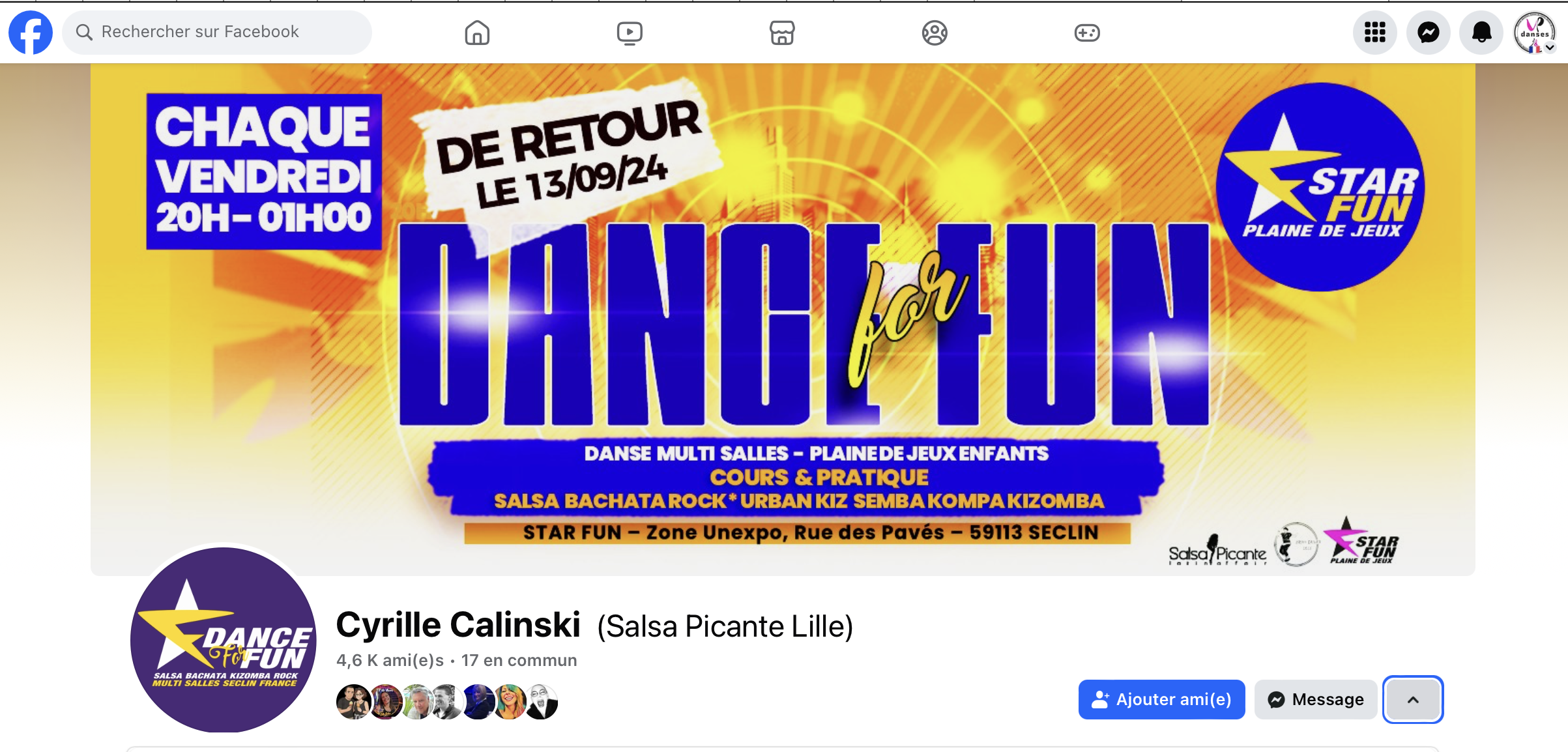 Cyrille CALINSKI, Salsa Picante Lille