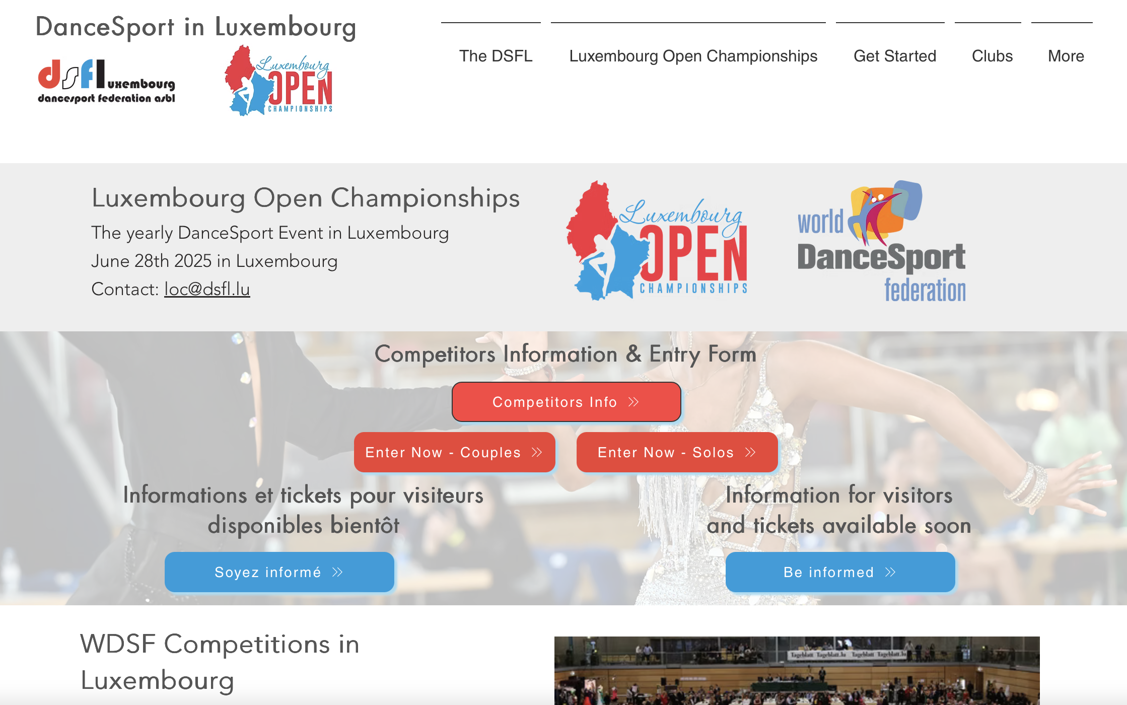 WDSF Luxembourg Open Championships 2026