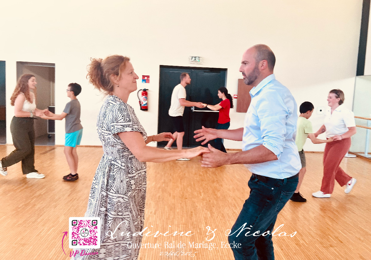 Ouverture de Bal de Mariage à Eecke par VP DANSES, Ludivine et Nicolas, Chorégraphe de Rock Moderne