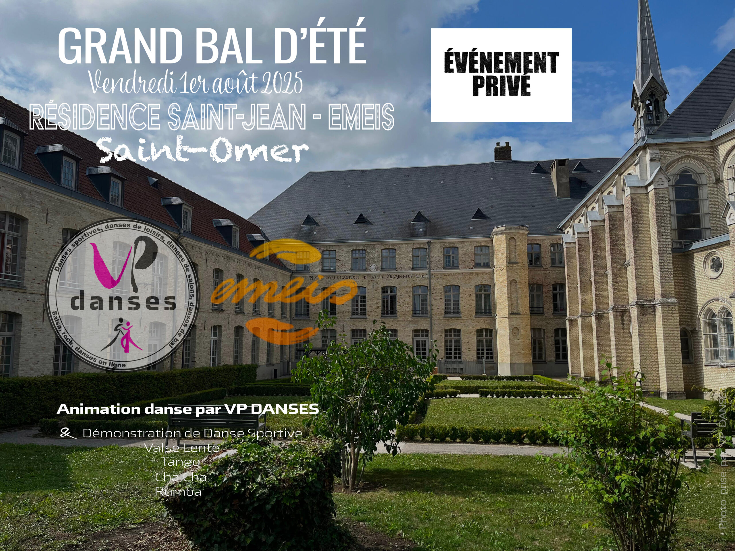 Bal d'Été de la Résidence Saint-Jean EMEIS à Saint-Omer le vendredi 1er août 2025