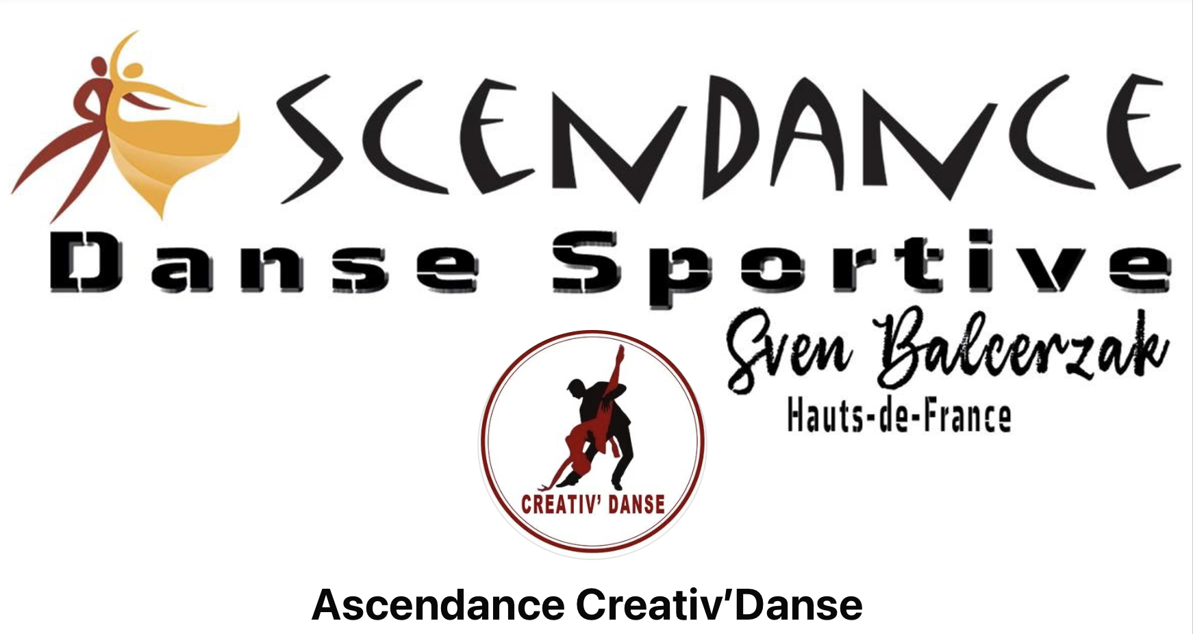 Page Facebook ASCENDANCE – CREATIV’DANSE créée par Sven Balcerzak, professeur de Danse Sportive affilié à la FFD.