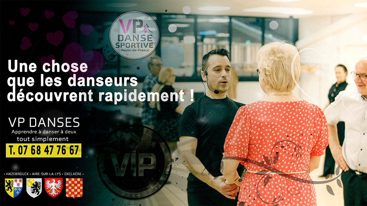 Danseurs de VP DANSES lors d'un entraînement de danse à deux