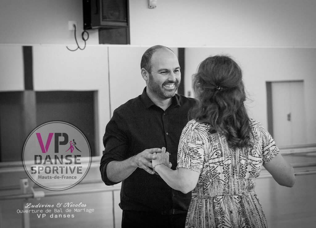 Preparation d une ouverture de bal de mariage en Rock 4 Temps Apprentissage du Rock 4 Temps lors de la preparation d une ouverture de bal de mariage avec VP DANSES