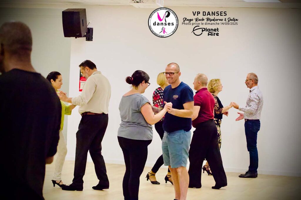Participants a un stage de danse organise par VP DANSES a Planet'Aire Aire-sur-la-Lys
